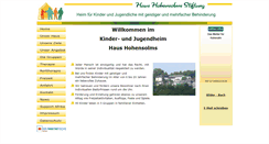 Desktop Screenshot of haus-hohensolms.de